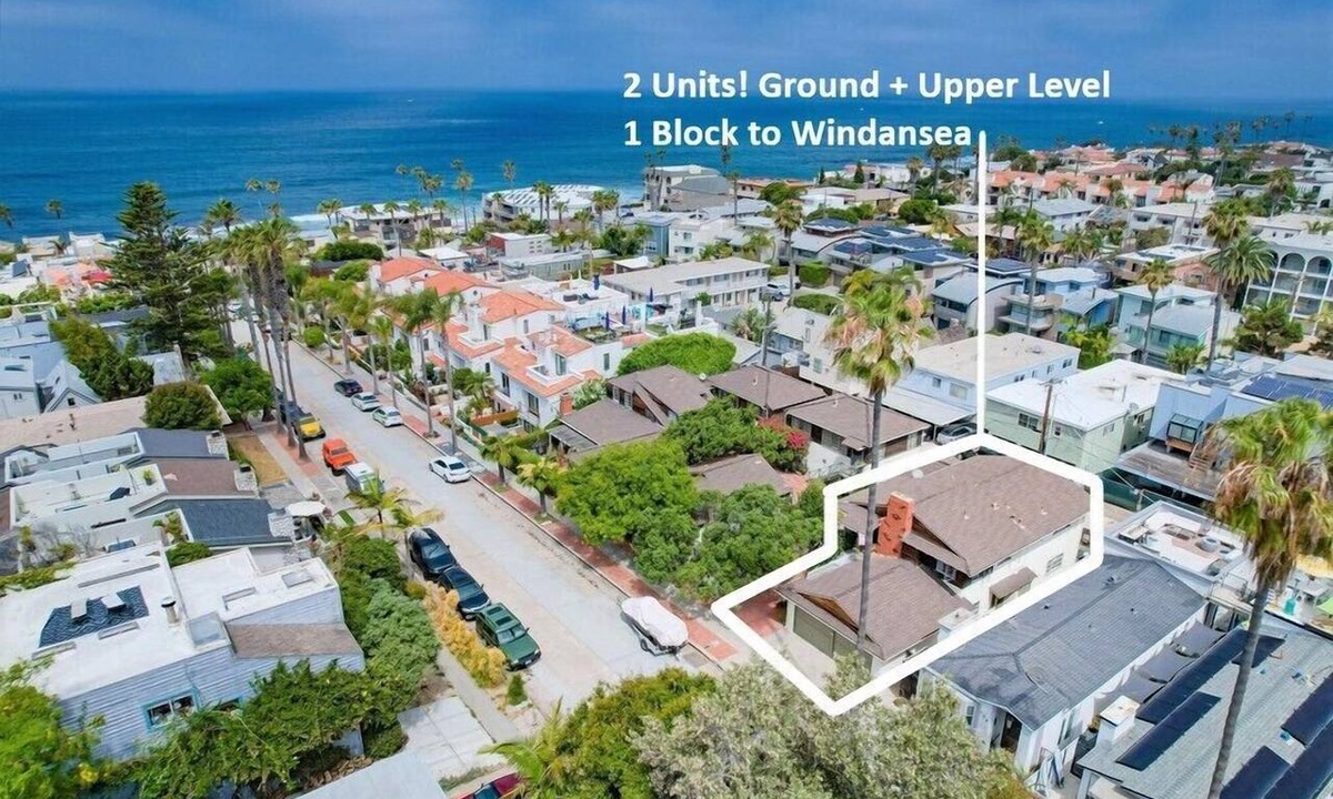 Beach Barber Tract Condo | 2 Dog Friendly Units + 2 Garages + Ocean 1 Block