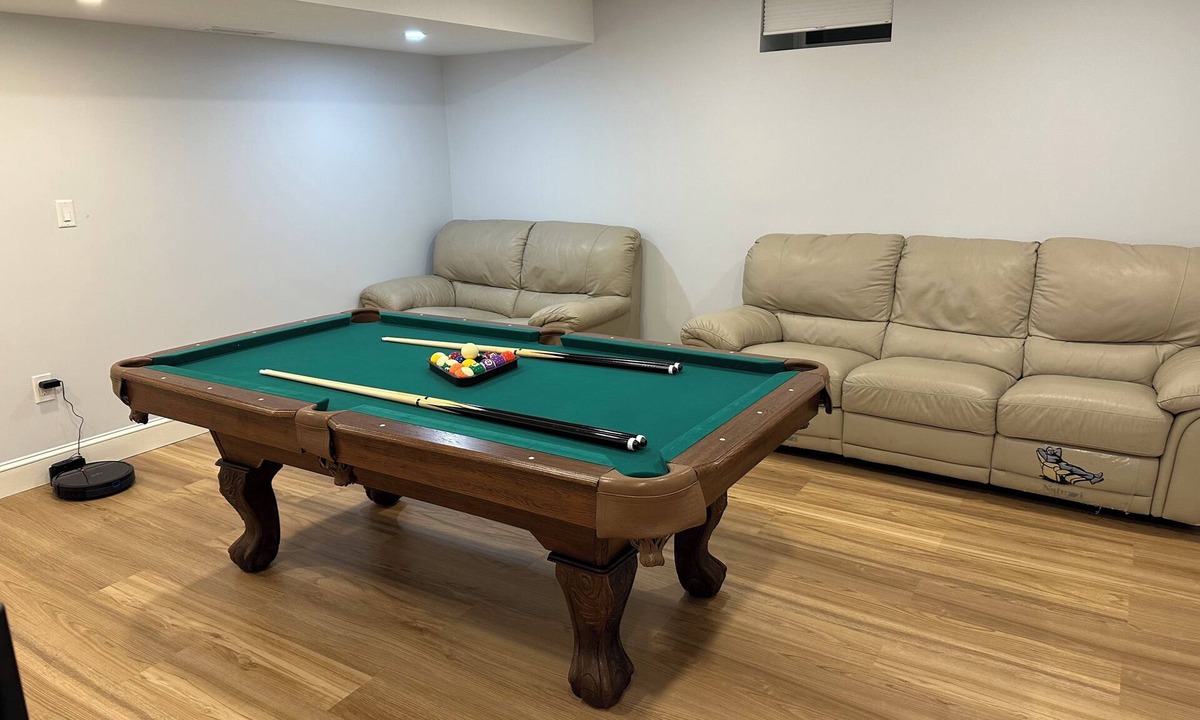 Winter Hill Apartment | 2 New luxury units A & B: UP & Down; 7 bd 5.5 bath, 2 EV parking and game table