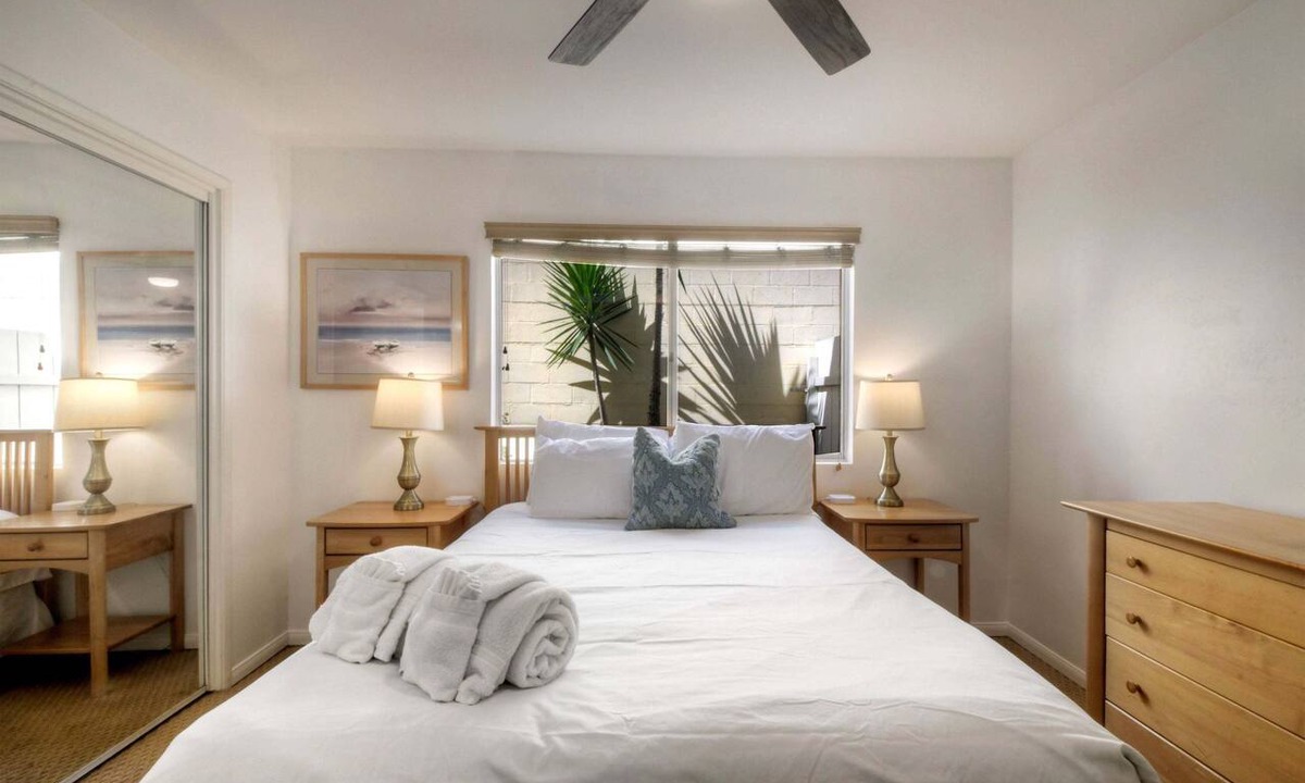 Carlsbad Village Apartment | 90 Walk Score l Private Patio | Steps to Beach & Dining | Parking