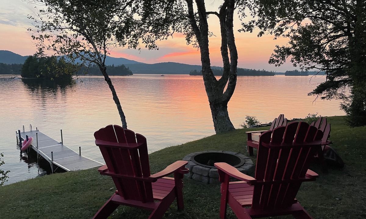 Greenville Cabin | A Little Camp with Big Views & Amazing Sunsets Right On Moosehead Lake