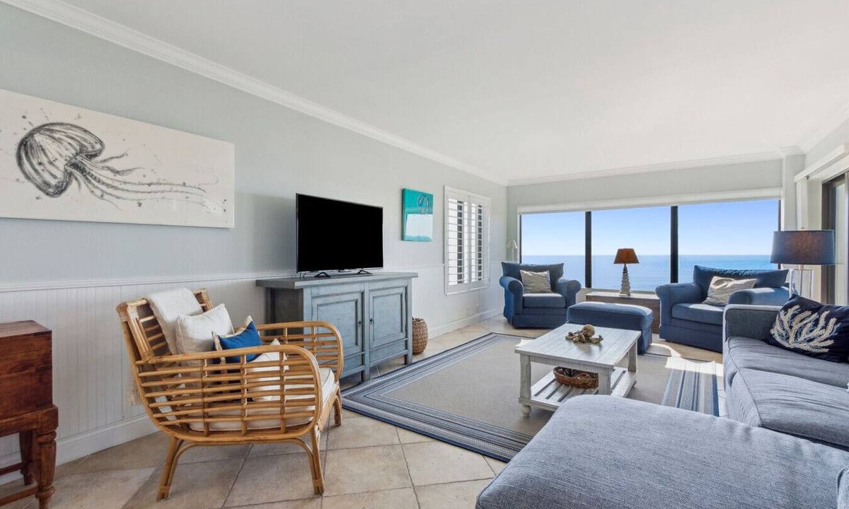 Amelia City Condo | Amelia Surf & Racquet Club A125 | Oceanfront | 5th Floor | Pools | Tennis Courts | Sleeps 10