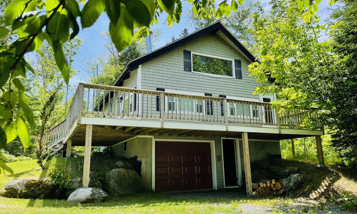 Bar Harbor Ski Chalet | Chalet with a Private Beach in Acadia National Park