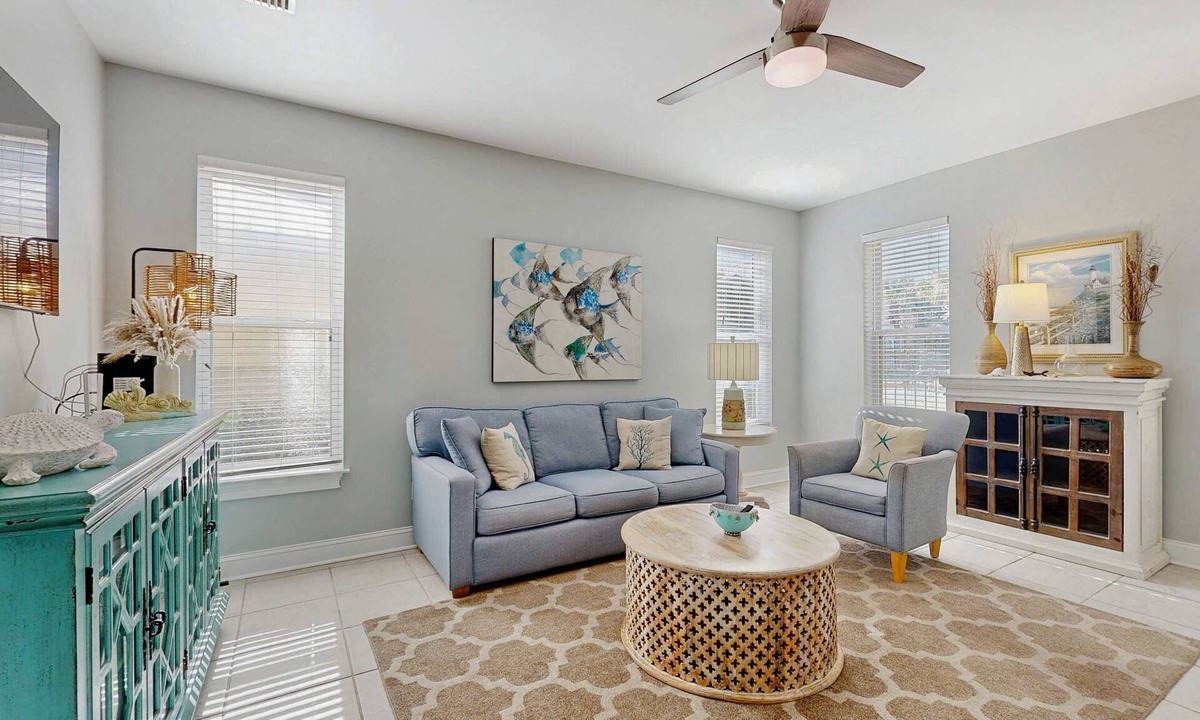 Dune Allen Beach Condo | Condo near the beach with outdoor pool, BBQ, washer/dryer, streaming, central AC
