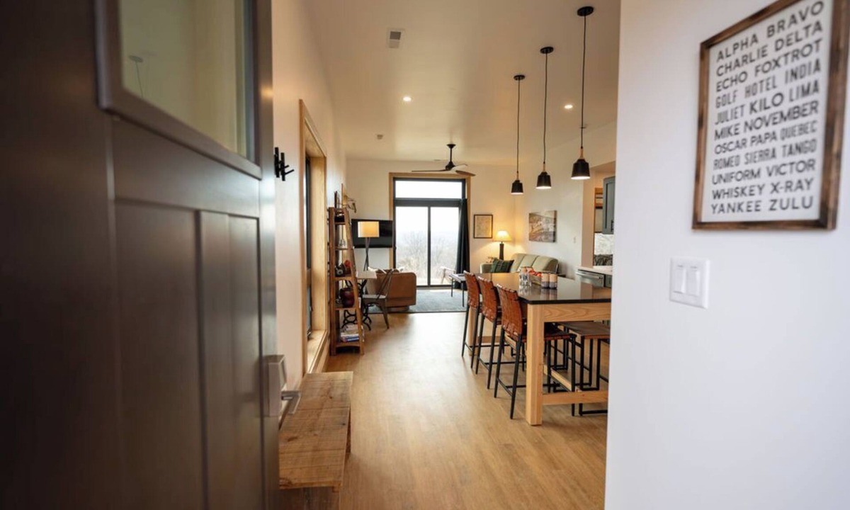 Hanover Condo | Cozy well-appointed Guest Suite on a grass airstrip