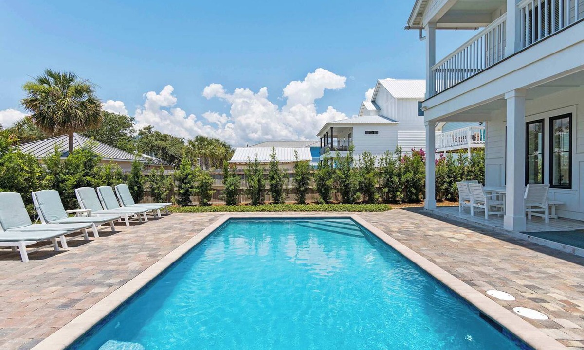 Crystal Beach House | Crystal Beach Home with Pool, Game Room & Elevator