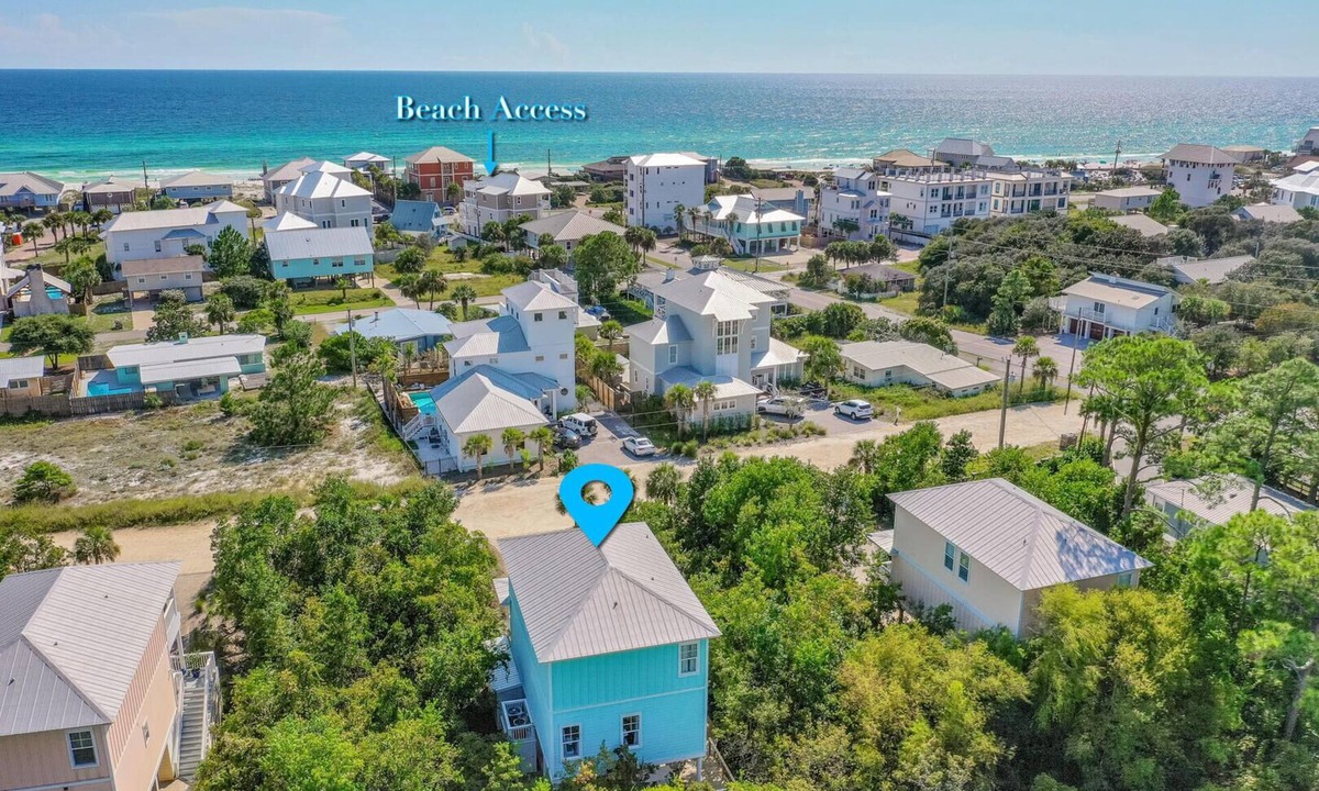 Dune Allen Beach House | Easy walk to 30A/Beaches, Golf Cart Included!