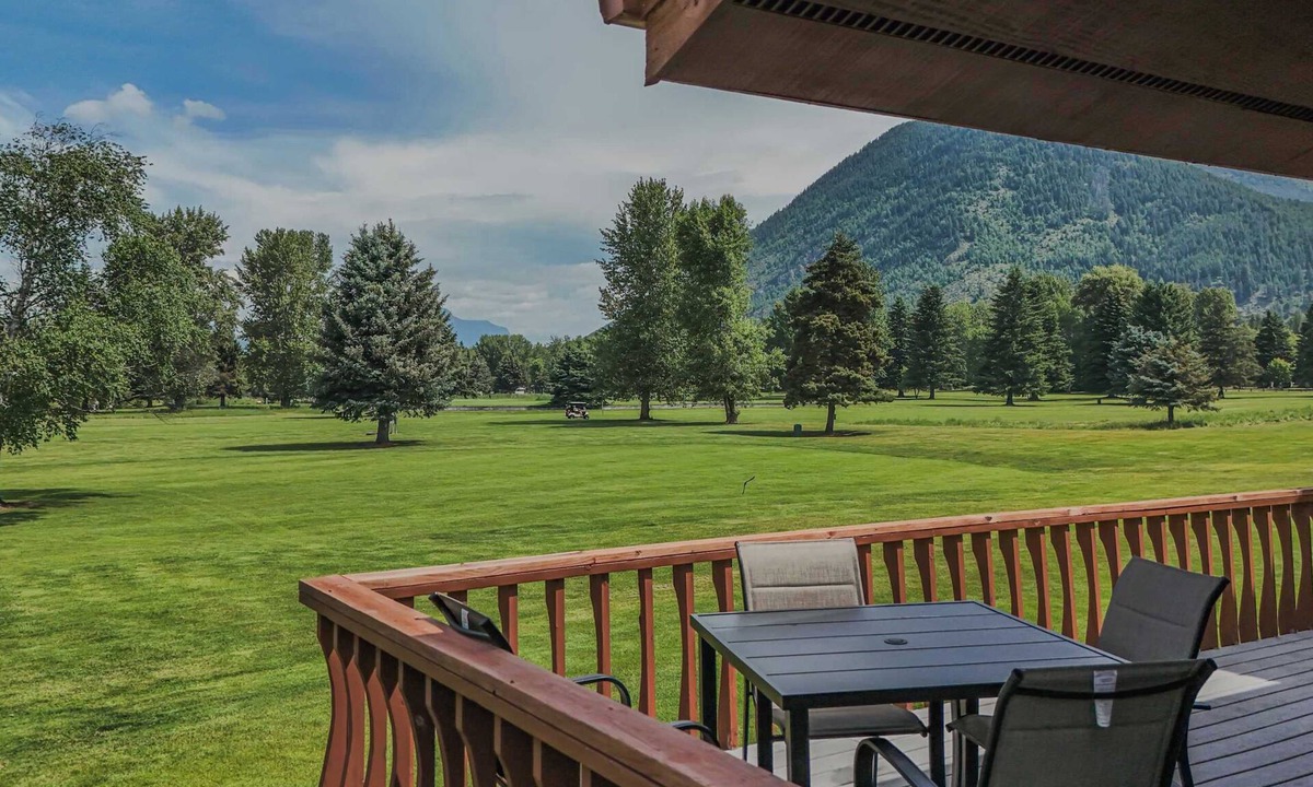 West Glacier Condo | Glacier Park Golf Getaway - Close to Park! Views!