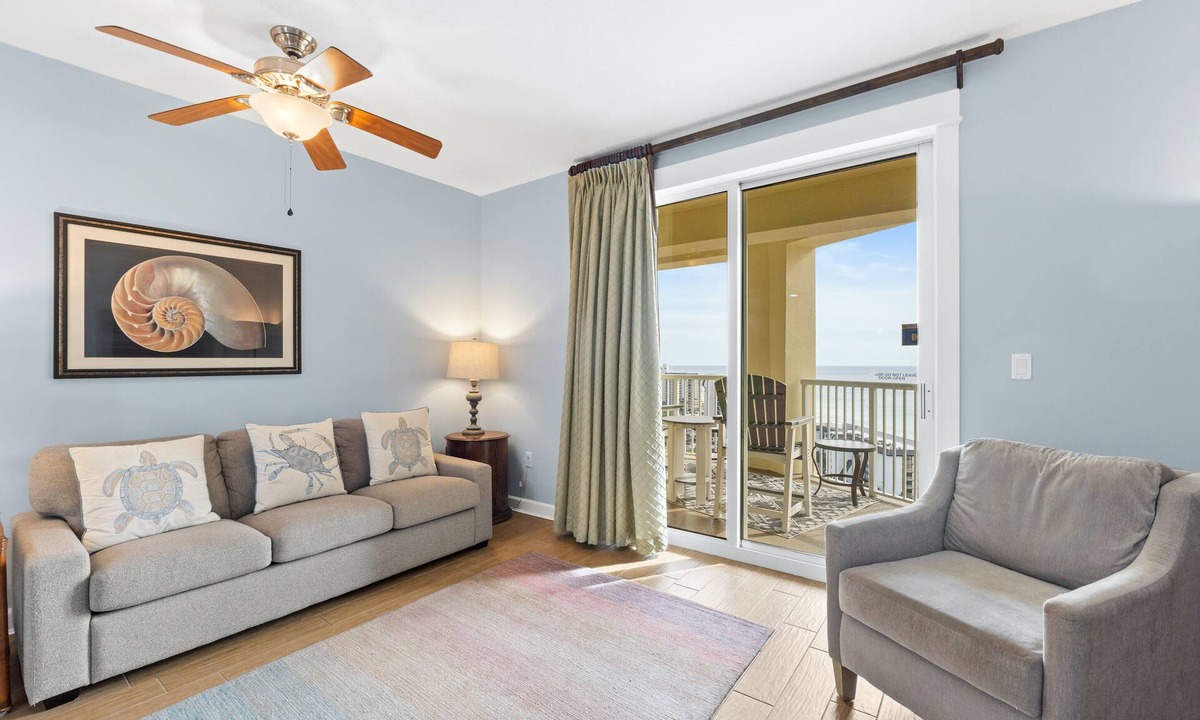 Panama City Beach Condo | Grand Panama 2-1106 - Beachfront - Pet Friendly, Gulf Front Pool, Private Beach