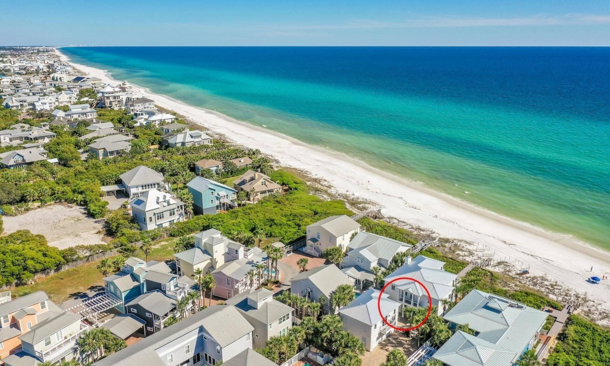 Seagrove Beach House | Gulf-Front Seagrove Beach House, Heated Pool, Carriage House, Paddleboard, 5 Adu