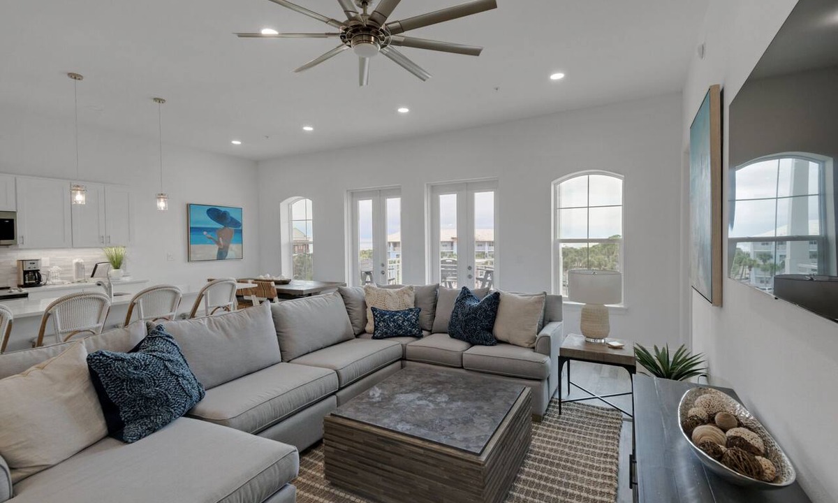 Gulf Place Condo | GULF PLACE-STUNNING CONDO OFF 30A! 3 BED/3 BATH! SLEEPS 6!