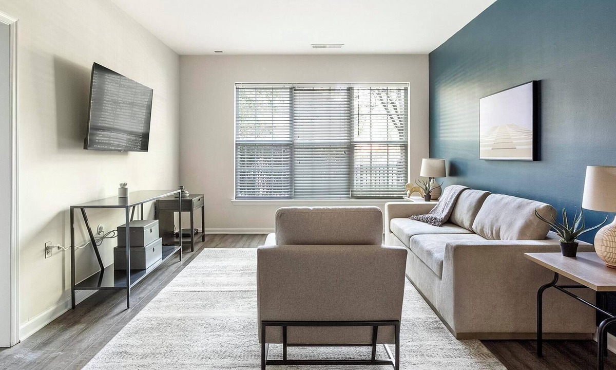 Norristown Apartment | Landing | Spectacular 2BD, Clubhouse, Gym