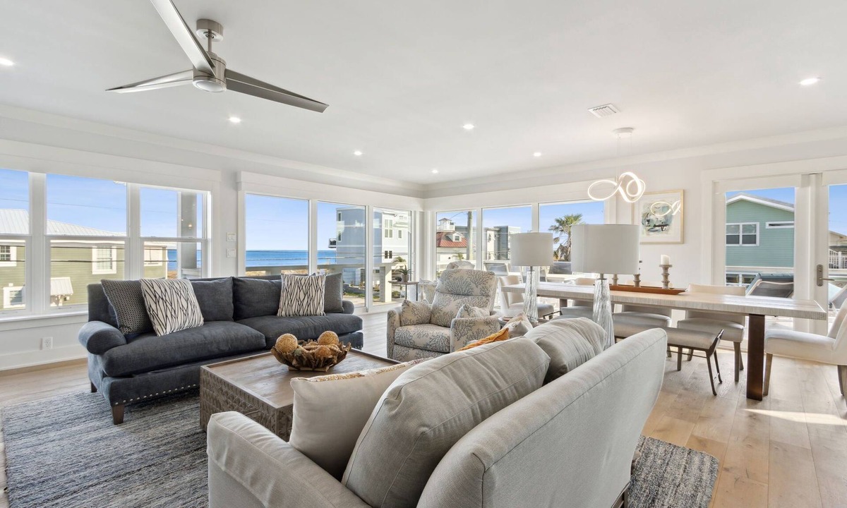 Ocean Cay House | Luxury Ocean View Home | Spacious Outdoor Living | Designer Finishings | Across from the Beach