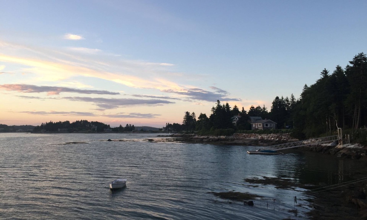 Spruce Head House | Luxury waterfront property with pier - wonderful views and sunsets