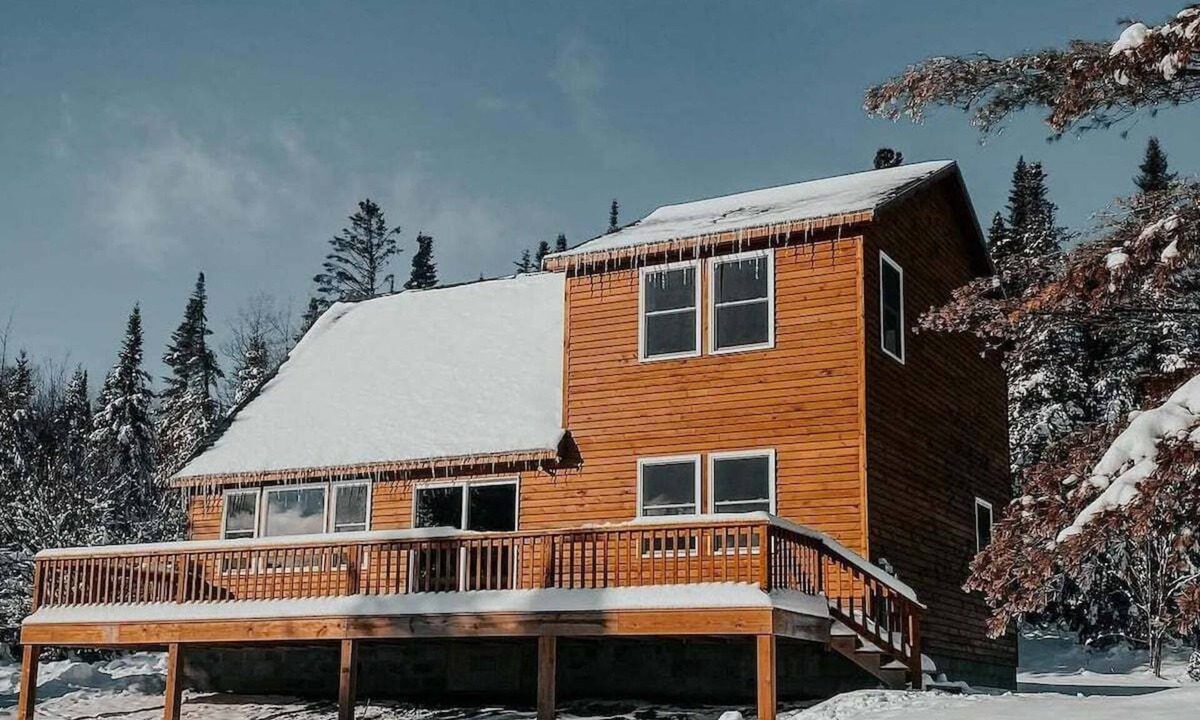 Shirley Mills Cabin | Moosehead State of Mind, 3BR Cabin with Mtn Views & Deck