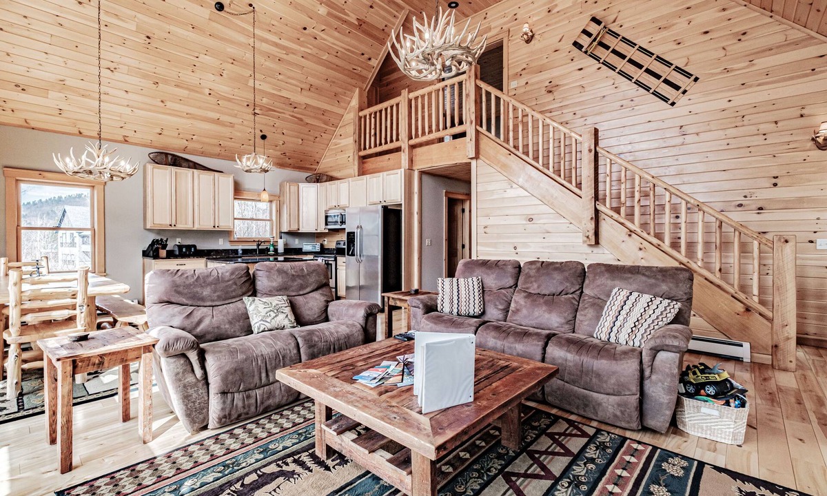 Sunday River Area Ski Chalet | Mountainside Chalet direct views of Sunday River- Mud Season Special!