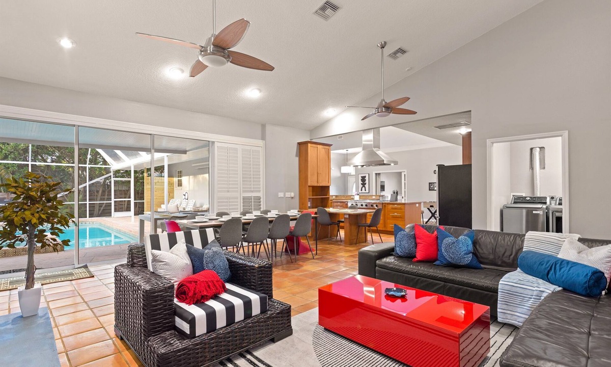 Trailer Estates House | Next to IMG Golf! Heated Pool, Spa, Game Room!