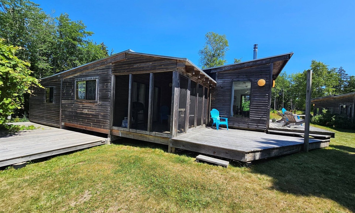 Deer Isle Cottage | Pressey Woods - Wooded, Main and Guest House