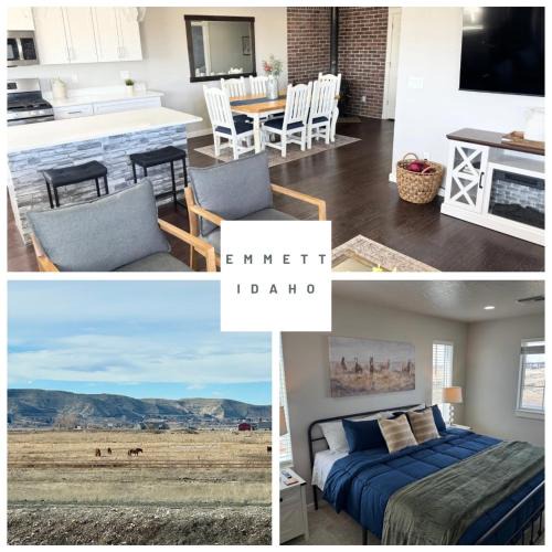 Gem County Apartment | Private upstairs apartment on 5 acre ranch