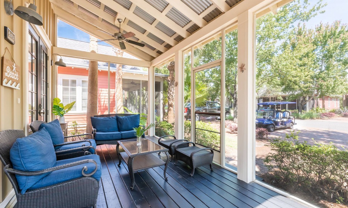 Sandestin House | Screened Porch ~ Golf Cart ~ Bayside Gated Resort
