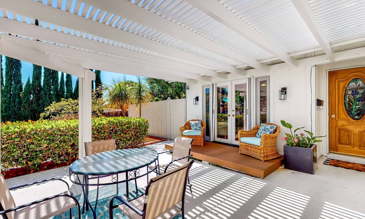 San Carlos House | Serene, dog-friendly home with private pool, covered patios, sunroom & AC