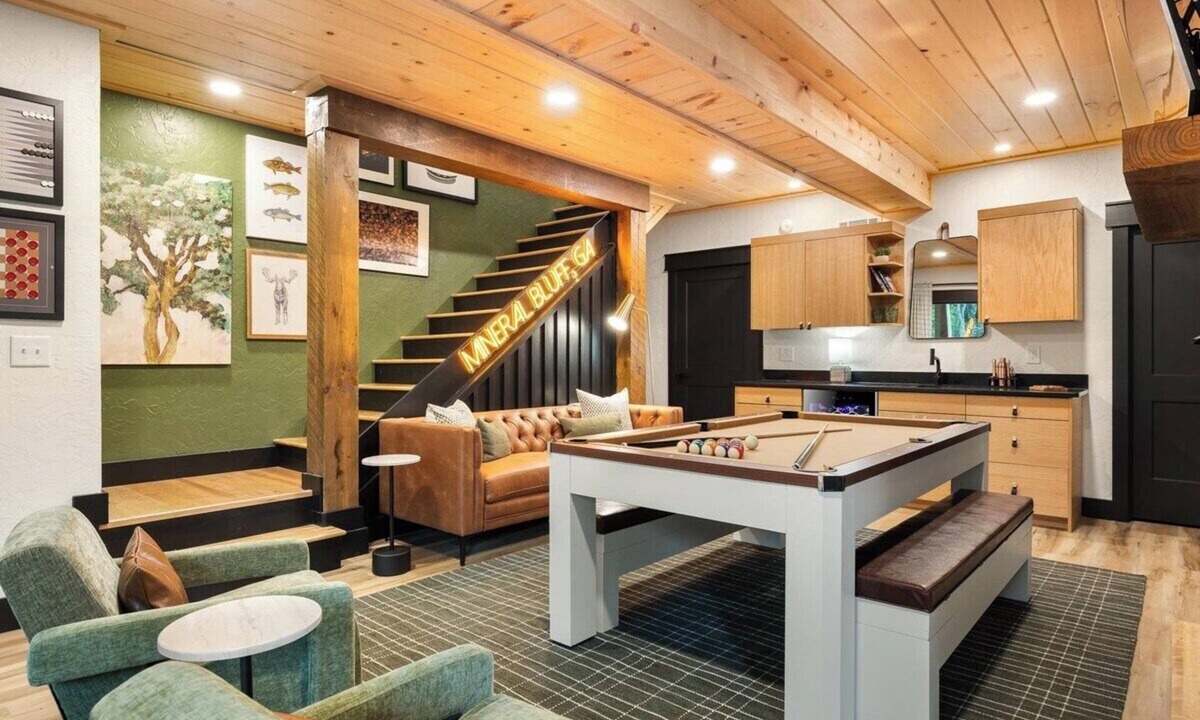 Mineral Bluff Cabin | Shady Ridge - Hot Tub~Game Room~Star Gazing Dome