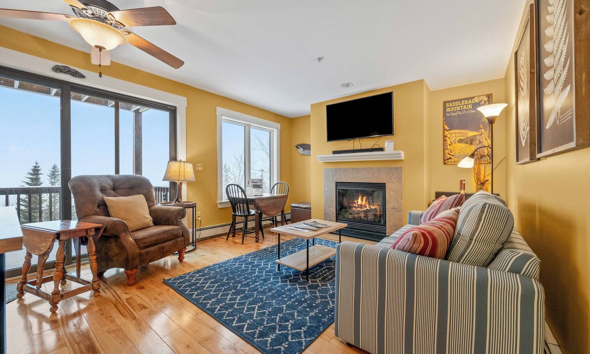 Rangeley Condo | South Branch 11-2 - South Branch Ski in Ski out Condo at Saddleback