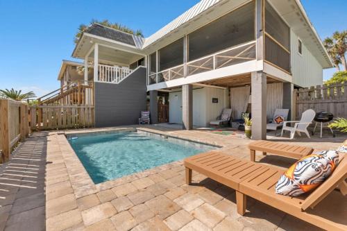 Butler Beach House | Spacious Oceanfront Home with Pool, Beach Access | Dog-Friendly