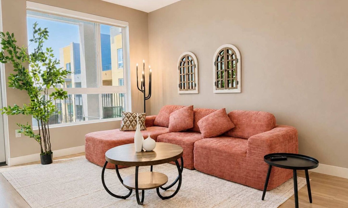 Lyon Street Apartment | Stylish Apartment Near Disneyland w/Pool & Gym