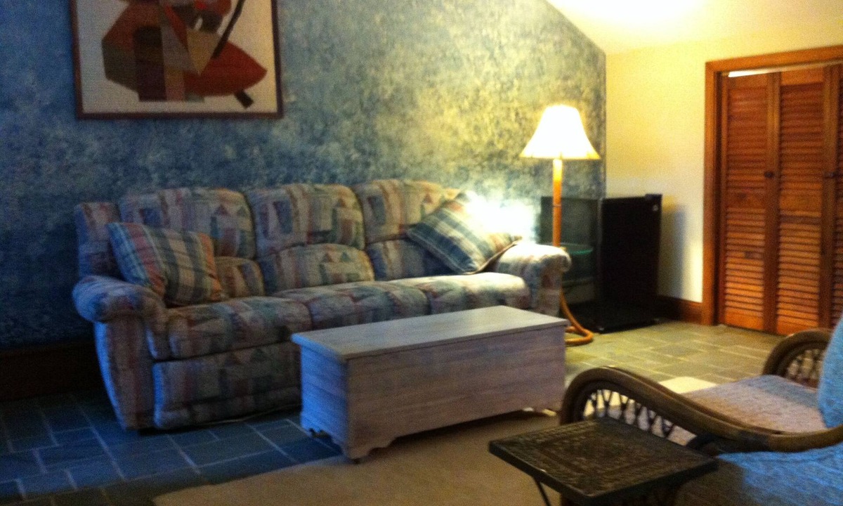 Town Hill Apartment | Sunny , cozy 1-bedroom, wooded, private, central Island location, close to ocean