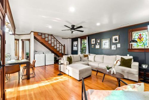 Bankers Hill House | Top 2 Floors Historic Mansion Game Room City Views
