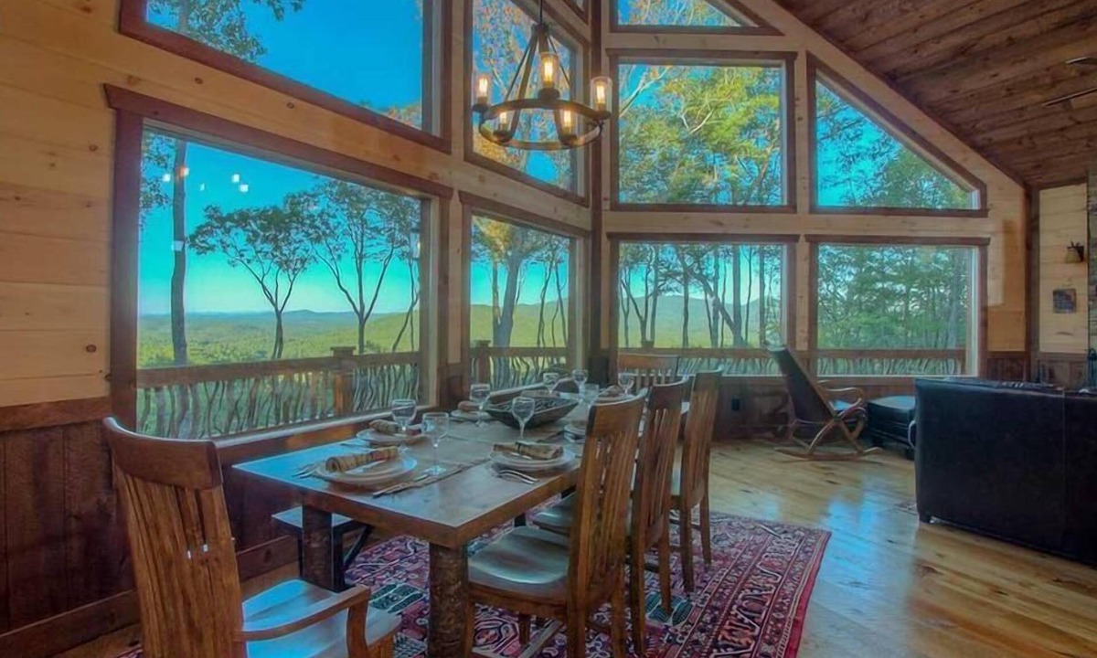 Blue Ridge Cabin | Triple Vista Mountain Tops- Jaw Dropping Views | Outdoor Living | Master on Main