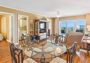 Seacrest 708 is a Gulf Front 2 BR on Okaloosa Island