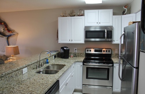 Crystal Beach Condo | 1st Floor Directly on Beach - Free beach set-up daily