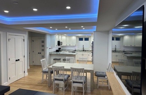 Winter Hill Apartment | 2 New luxury units A & B: UP & Down; 7 bd 5.5 bath, 2 EV parking and game table
