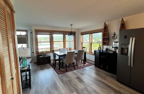Stonington House | 3-bedroom house with 2 full baths in Burnt Cove Harbor in Stonington Maine .
