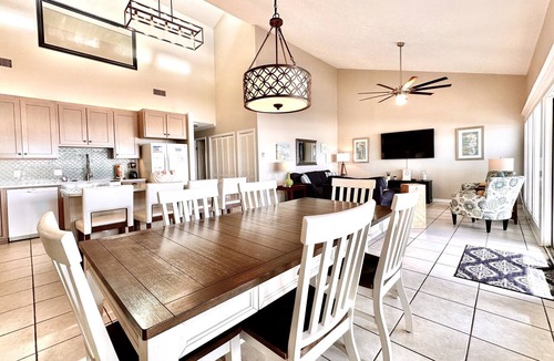 West Panama City Beach Condo | 3 BR/3BA Bonita Beach, Gulf Front, Sleeps 10, Pets Ok, Wi-Fi