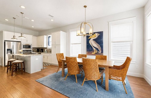 Dune Allen Beach House | 30A Dune Allen Beach☀️ 6 Seat Golf Cart thru 10/31, 3 Min to Beach, Foosball ☀️ Pool