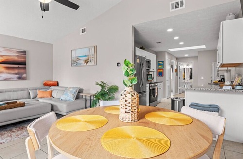 Gulf Lagoon Beach House | 4 Min Walk to Sand | 2BR | King Bed | Private Yd!