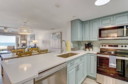 Amelia City Condo | Amelia Surf & Racquet Club Condo B138 | 4th Floor Oceanfront | Pools| Tennis Courts | Sleeps 4