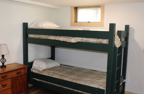 West Poland Cabin | Authentic Maine Cabin w/ New Amenities Directly on Thompson Lake.