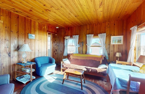 Castine Cabin | Authentic Maine Rustic Summer Cottage w Grill, Firepit, Internet - Dog Friendly
