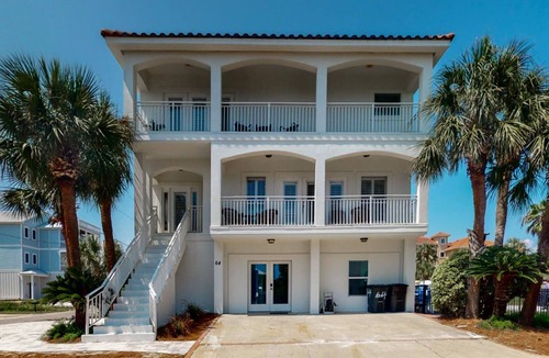 Miramar Beach House | Beach Chairs from March to October! 100 YARDS To The Uncrowded Beach! Secluded Area!