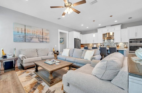 Panama City Beach House | Beach Dreamin'- Coastal Craftsman Luxury Beach House with Huge Pool and Hot Tub