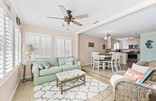 Crescent Beach House | Beach house with private pool, fire pit, BBQ grill, beach access, and $300 of Free Activities Daily!