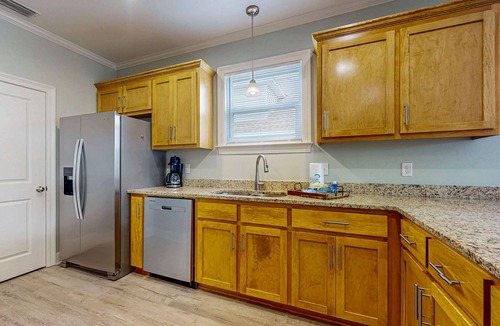 Audubon Place Condo | Beachview duplex with double lofts, balcony, W/D, Wifi
