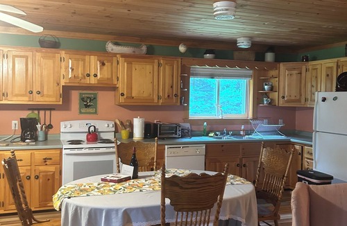 Lincolnville House | Beautiful Heated Cottage by Pitcher Pond - 3 gorgeous acres - Sleeps 4