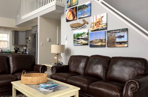 Salsbury Cove Ski Chalet | Beautiful In The Woods Bar Harbor Chalet sleeps 8