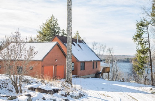 Saint Albans House | Beautiful year round lakefront home on crystal clear Great Moose Lake