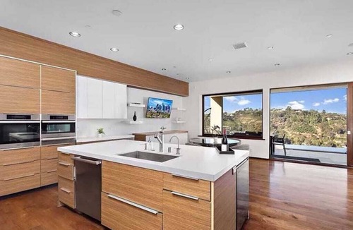 Bel Air House | Bel Air Modern w/Floating Infinity Pool, Views