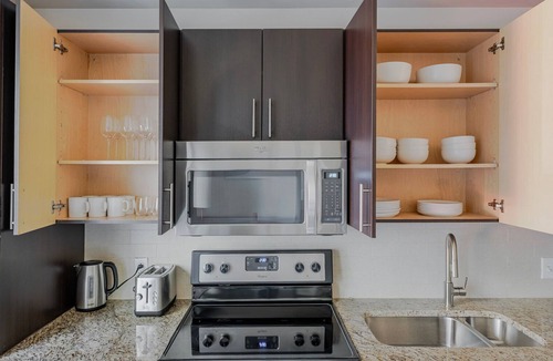 Seaport District Apartment | Blueground | Seaport, rooftop, nr Boston Harbor